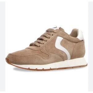 VOILE BLANCHE JULIA Suede Sneakers in Beige EU 41 Sz 11 Worn 1x